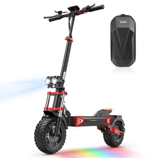 iScooter iX8 2x1200W 65km de alcance 12” Offroad Cruise Suspensão IPX4 Scooter Elétrica