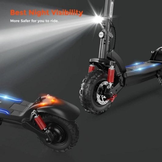 iScooter iX6 1000W 48V 17,5Ah 11" Off-Road Dupla Suspensão Trotinete Elétrica NFC