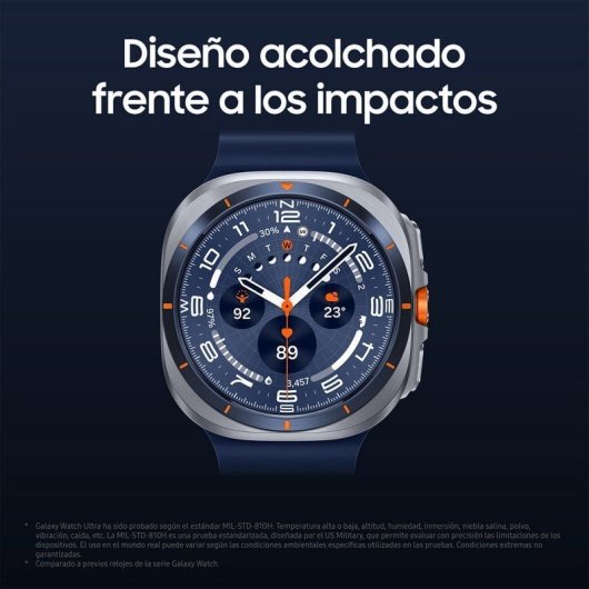 Samsung Galaxy Z Fold7 12GB/512GB Gris Plata Plegable IA + Galaxy Watch Ultra (2025) LTE Azul
