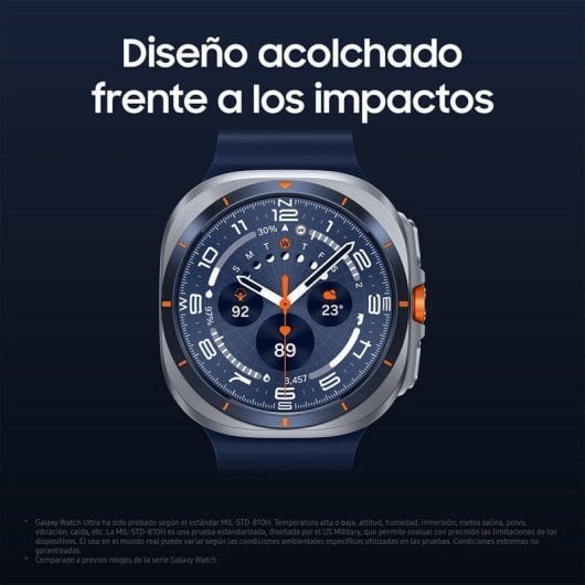 Samsung Galaxy Z Fold7 16GB/1TB Negro Oscuro Plegable IA + Galaxy Watch Ultra (2025) LTE Azul