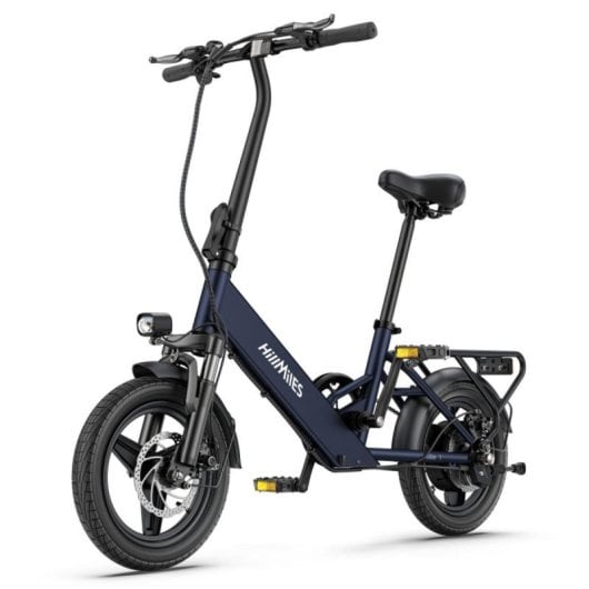 Bicicleta eléctrica HillMiles Mile 1 250W 60Km Autonomía Plegable Suspensión 7 Velocidades 14"