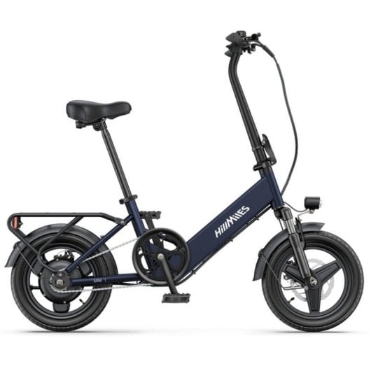 Bicicleta eléctrica HillMiles Mile 1 250W 60Km Autonomía Plegable Suspensión 7 Velocidades 14"
