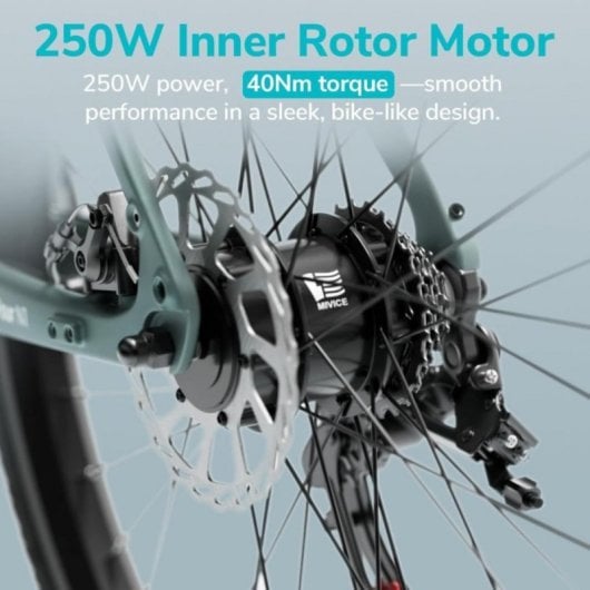 Bicicleta elétrica ENGWE MapFour N1 Air, motor de 250 W, bateria de 36 V 10 Ah, fibra de carbono ultraleve, Shimano 7 V