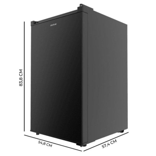 Congelatore verticale Cecotec Bolero CoolMarket TF 97 Black 97L porta reversibile classe E nero