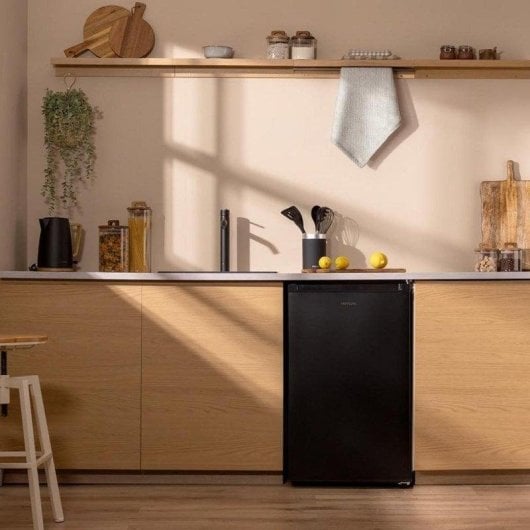 Cecotec Congelador vertical Bolero CoolMarket TF 87 Negro 87L clase E