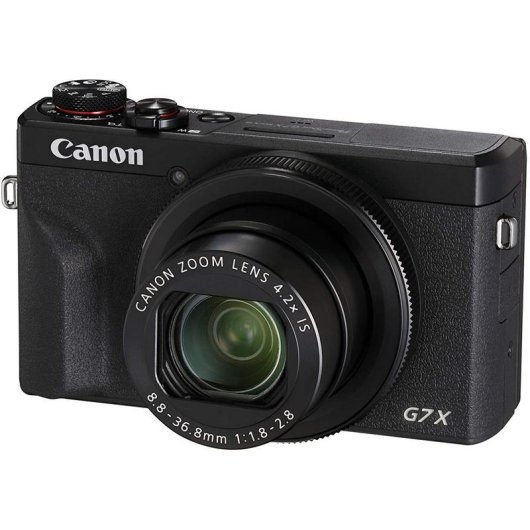 Canon PowerShot G7 X Mark III 20MP WiFi Negra Versión Asiática