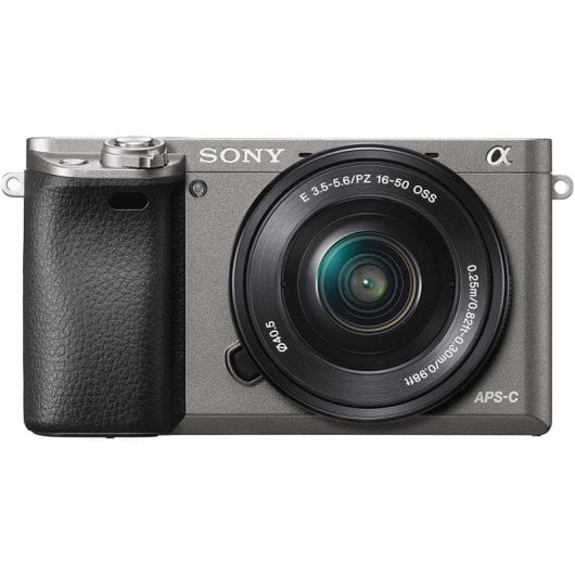 Sony Alpha a6000 24.3MP Gris + Objetivo 16-50mm F3.5-5.6 OSS Versión Asiática