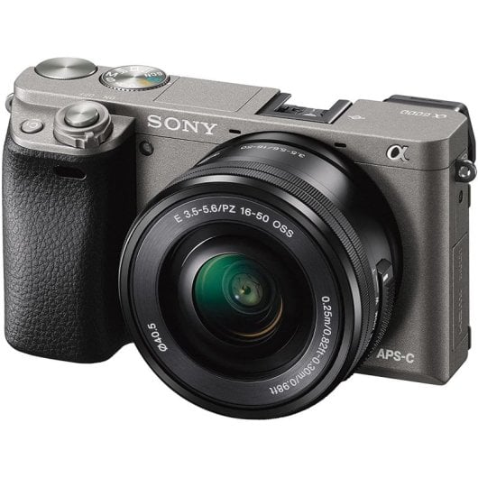 Sony Alpha a6000 24.3MP Gris + Objetivo 16-50mm F3.5-5.6 OSS Versión Asiática