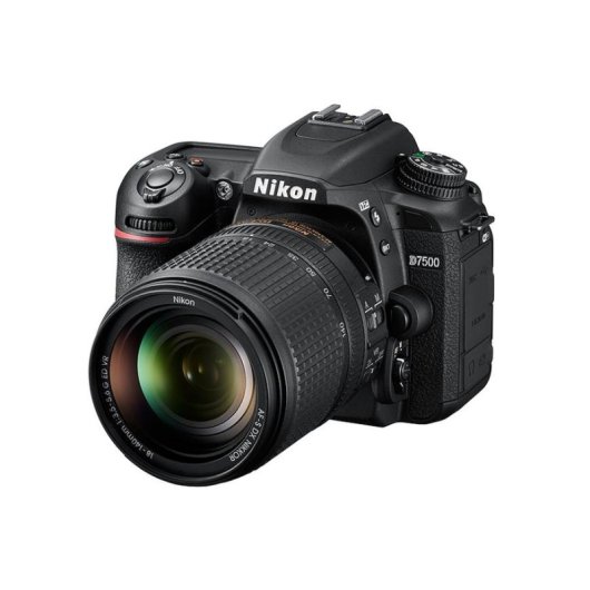 Cámara Reflex Nikon D7500 20,9MP 4K WiFi Bluetooth AF 51 points + 18-140mm VR