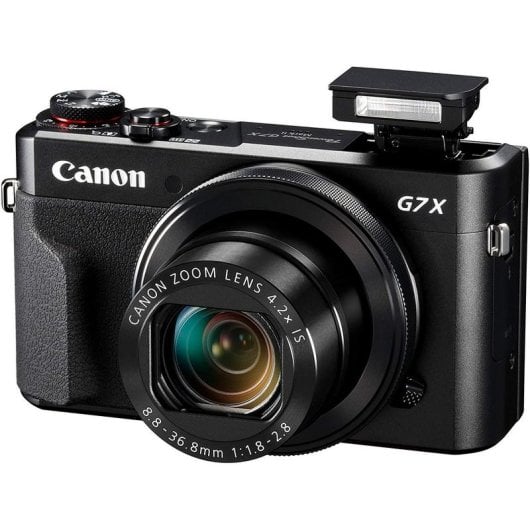 Canon PowerShot G7 X Mark II 20MP WiFi Negra Versión Asiática