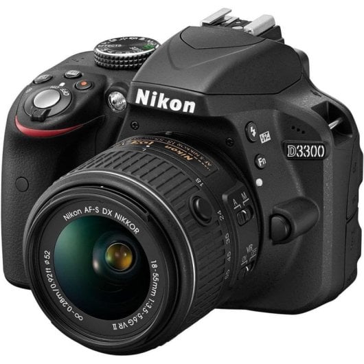 Nikon D3300 24.2MP + Objetivo AF-S DX NIKKOR 18-55mm f/3.5-5.6G VR II Versión Asiática