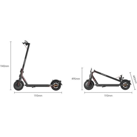 Trottinette électrique Xiaomi 4 Lite (2e génération) 25 km/h 25 km d'autonomie 10" Pneus E-ABS