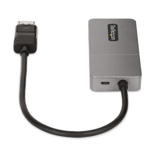 Divisor MST DisplayPort StarTech.com 3 Puertos HDMI 4K60Hz HDR USB Cable 0.3m Gris