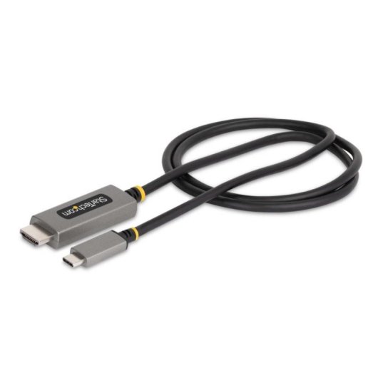 Cable USB-C HDMI StarTech 1m 8K 60Hz 4K 144Hz HDR10 DP Alt Modo HDMI 2.1 Gris