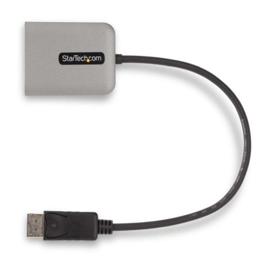 DisplayPort MST Hub StarTech Synaptic VMM5220 4K 60Hz USB Stromversorgung DisplayPort zu 2 x DVI Adapter