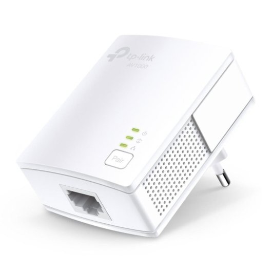 TP-Link TL-PA7017 Kit Adaptador Powerline 1000Mbps Tipo-F Plug and Play Set 2 Unidades