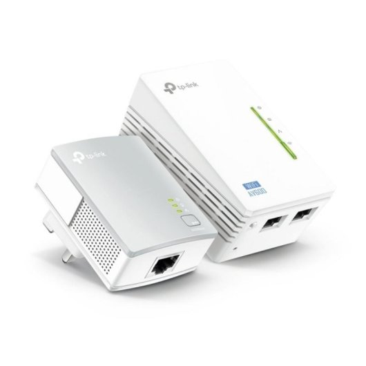 TP-Link TL-WPA4220 Kit Powerline 600Mbps com 3x Portas Fast Ethernet Wi-Fi 4 OFDM Branco
