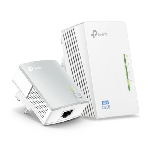 TP-Link TL-WPA4220 Kit Powerline 600Mbps com 3x Portas Fast Ethernet Wi-Fi 4 OFDM Branco