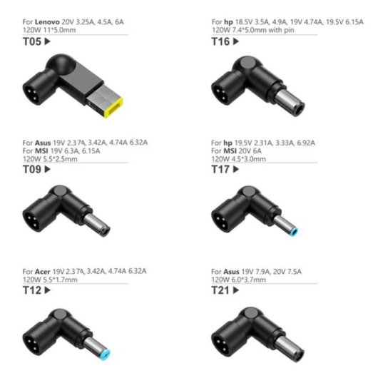 iggual Cargador Universal Automático para portátil CUA-6T-150W