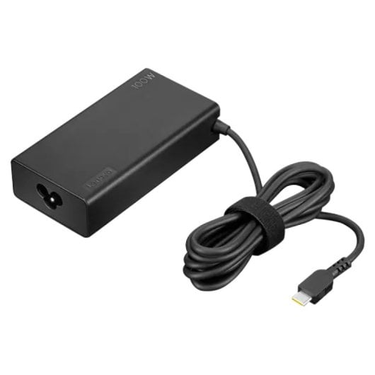 Lenovo 4X21M37469 Netzteil und Wechselrichter für den Innenbereich, 100 W, Schwarz