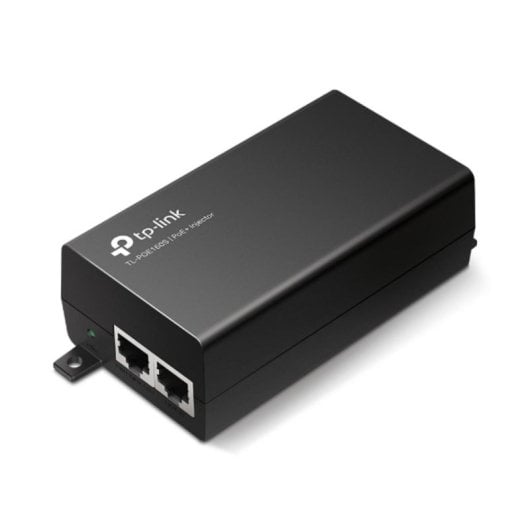 Inyector PoE TP-Link TL-POE160S 30W Gigabit Ethernet Montaje Pared Negro