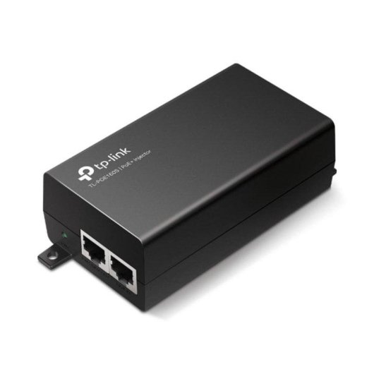 TP-Link TL-POE160S Injetor PoE 30W Gigabit Ethernet Montagem de Parede Preto