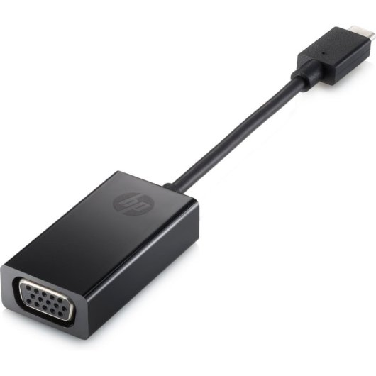 Adaptador USB-C para VGA HP 4SH06AA Preto 13x25,5x150 mm 23,9 g