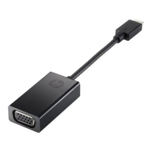 Adaptador USB-C para VGA HP 4SH06AA Preto 13x25,5x150 mm 23,9 g