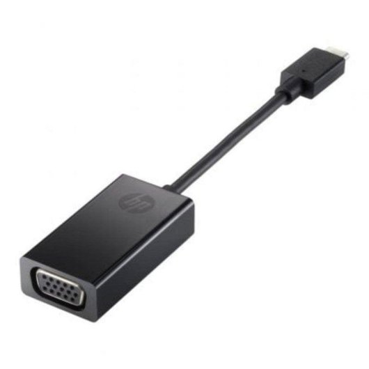 Adaptateur USB-C vers VGA HP 4SH06AA 2560x1600 60Hz 7,6 cm Noir