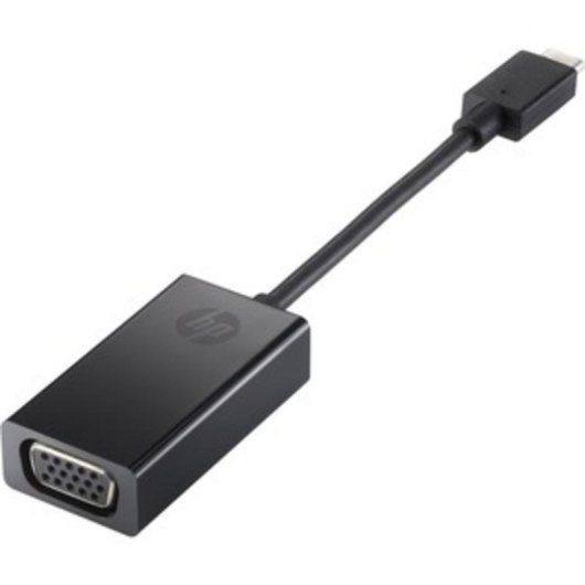 Adaptateur USB-C vers VGA HP 4SH06AA 2560x1600 60Hz 7,6 cm Noir