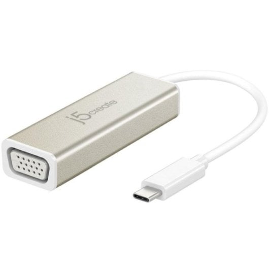 Adattatore USB Tipo C j5create JCA111 VGA 1920 x 1080 3.2 Gen 1 Adattatore USB Tipo C j5create JCA111 VGA 1920 x 1080 3.2 Gen 1