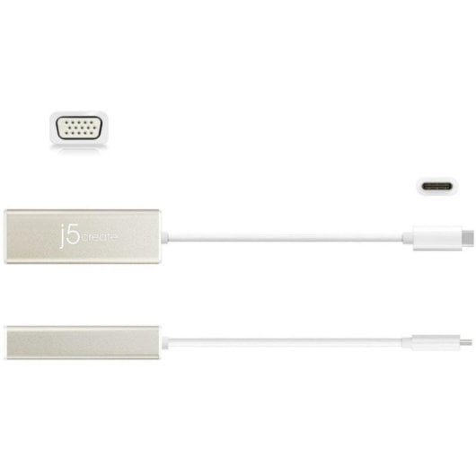 Adattatore USB Tipo C j5create JCA111 VGA 1920 x 1080 3.2 Gen 1 Adattatore USB Tipo C j5create JCA111 VGA 1920 x 1080 3.2 Gen 1