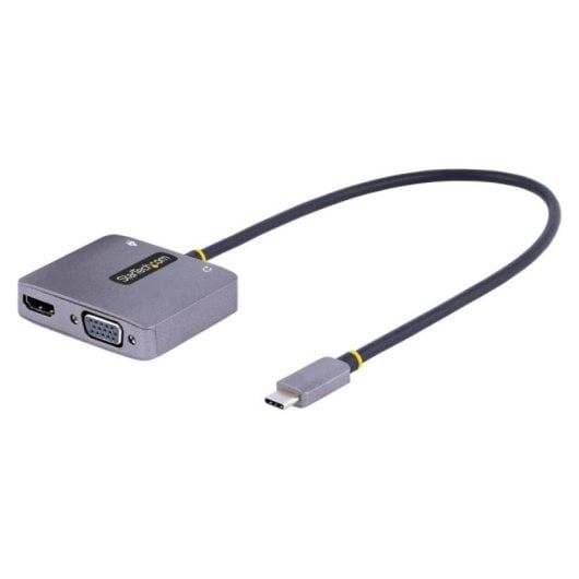 Adaptateur USB C StarTech Multimédia HDMI VGA Audio 4K 60Hz 100W PD