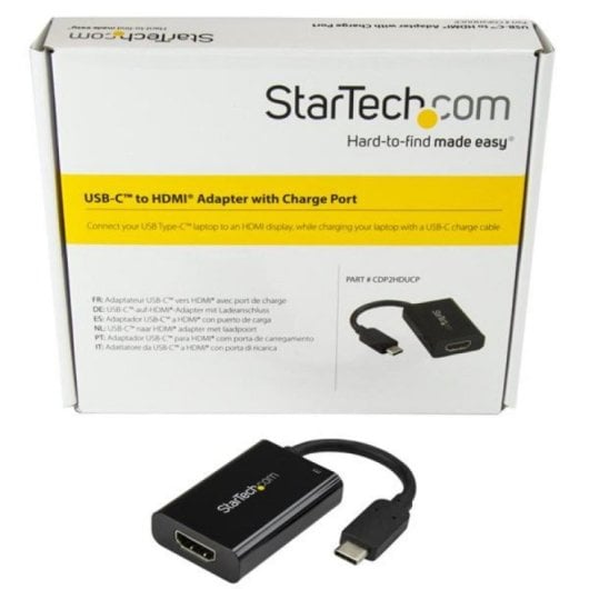 USB-C HDMI Adapter Schwarz Thunderbolt 3 Kompatibel 4K 60Hz USB-C HDMI Adapter USB-C HDMI Adapter Schwarz Thunderbolt 3 Kompatibel 4K 60Hz