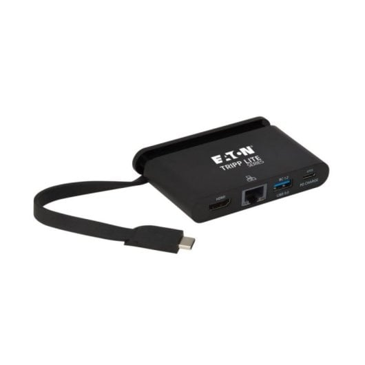 USB 3.1 Type-C Tripp Lite U444-T6N-H4GUBC 4K HDMI PD 100W USB-A GbE Adapter