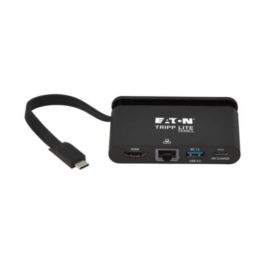 USB 3.1 Type-C Tripp Lite U444-T6N-H4GUBC 4K HDMI PD 100W USB-A GbE Adapter