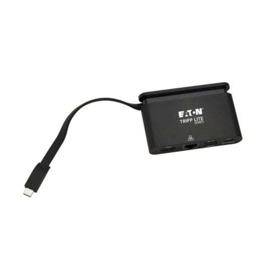 USB 3.1 Type-C Tripp Lite U444-T6N-H4GUBC 4K HDMI PD 100W USB-A GbE Adapter