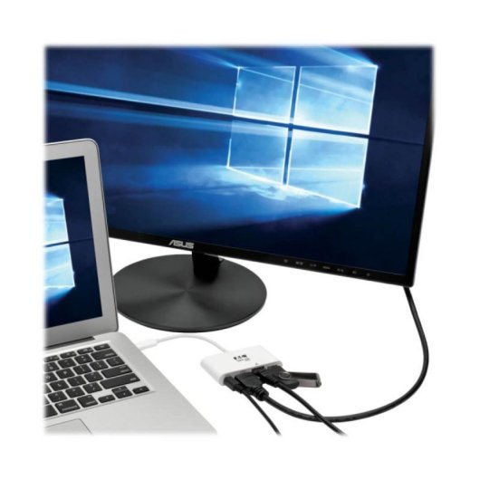 USB-C Adapter Tripp Lite U444-06N-HGU-C 1080p USB 3.1 Gen 1 HDMI PD 60W GbE USB-C Adapter