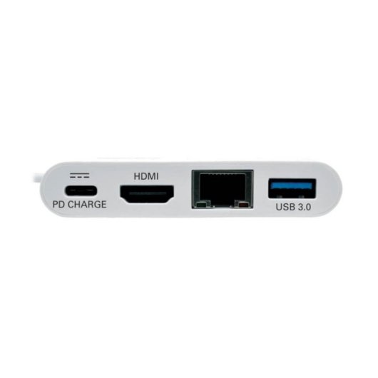 USB-C Adapter Tripp Lite U444-06N-HGU-C 1080p USB 3.1 Gen 1 HDMI PD 60W GbE USB-C Adapter