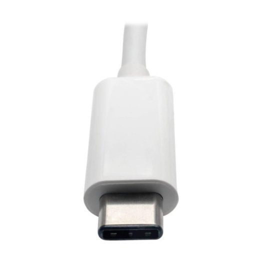 Adaptador Multipuerto USB-C Tripp Lite U444-06N-VGU-C VGA USB-A RJ45 PD 60W Blanco
