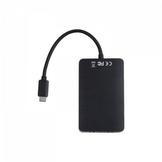 Adaptateur USB-C V7 V7UC-U3CRJ45HDVG-BLK HDMI 3840 x 2160 2 Ports USB 3.0