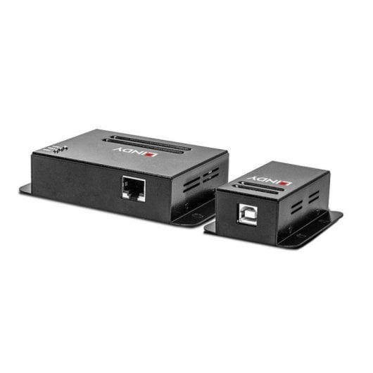 Transmetteur et récepteur réseau Lindy 42681 50 m 480 Mbit/s Cat5 Cat5e Cat6