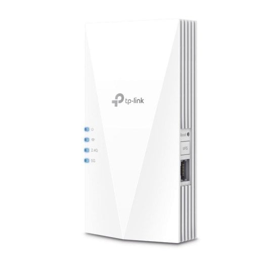 Repetidor Wi-Fi TP-Link RE600X AX1800 Dual Band 1201Mbps 1xRJ-45 Antenas Internas Blanco