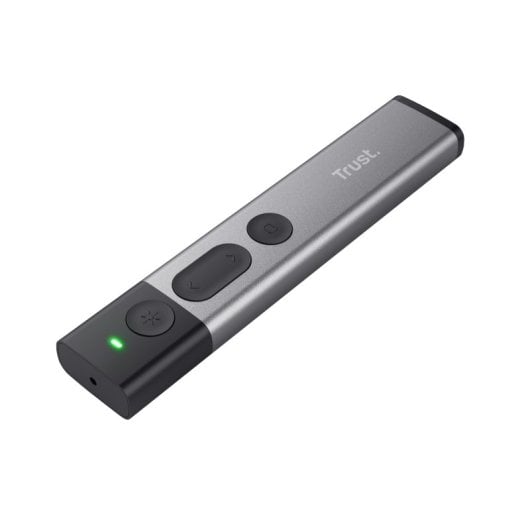 Trust Kazun apuntador inalámbricos RF Aluminio, Negro