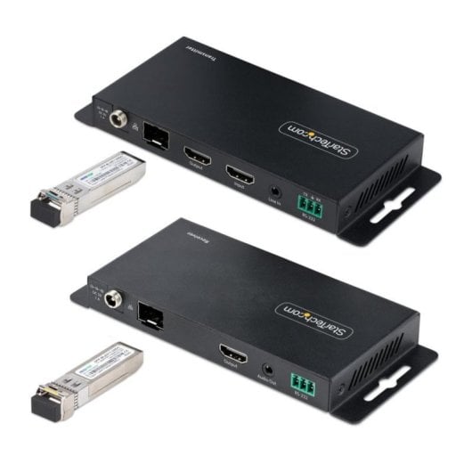 HDMI Extender 4K 60Hz 7.1-Kanal Audio Monomode Multimode Glasfaser LC HDMI Extender