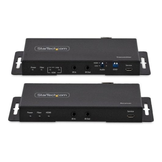 HDMI Extender 4K 60Hz 7.1-Kanal Audio Monomode Multimode Glasfaser LC HDMI Extender