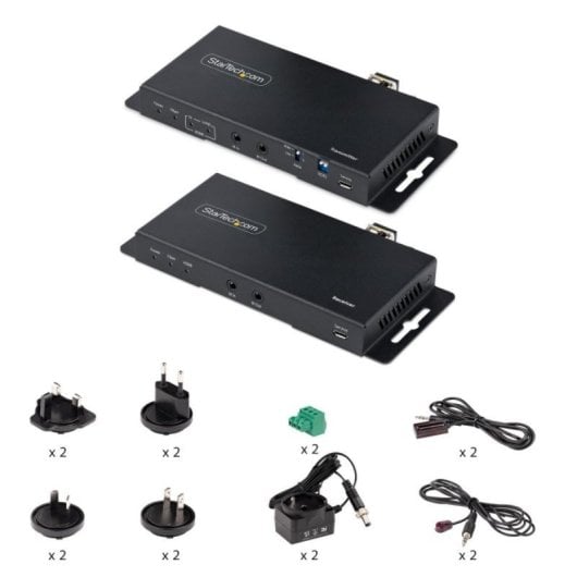 HDMI Extender 4K 60Hz 7.1-Kanal Audio Monomode Multimode Glasfaser LC HDMI Extender