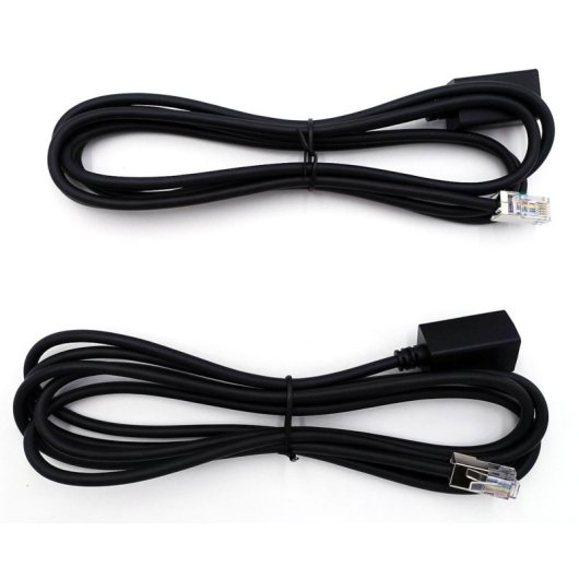 Cable Poly Paquete Extensión Micrófono Expansión Studio X50/X52/X70/USB Negro
