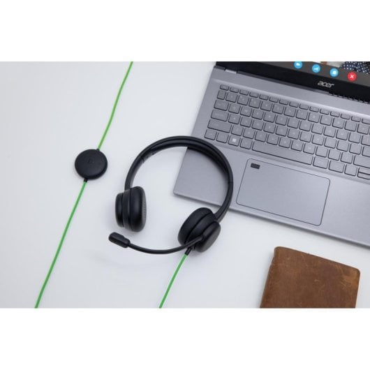 Auricular Acer GP.HDS11.01N Supraaural USB Micrófono Boom 2m Negro Profesional