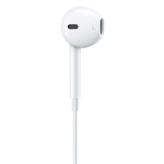 Ecouteurs Apple EarPods filaires Lightning intra-auriculaires micro contrôle câble blancs